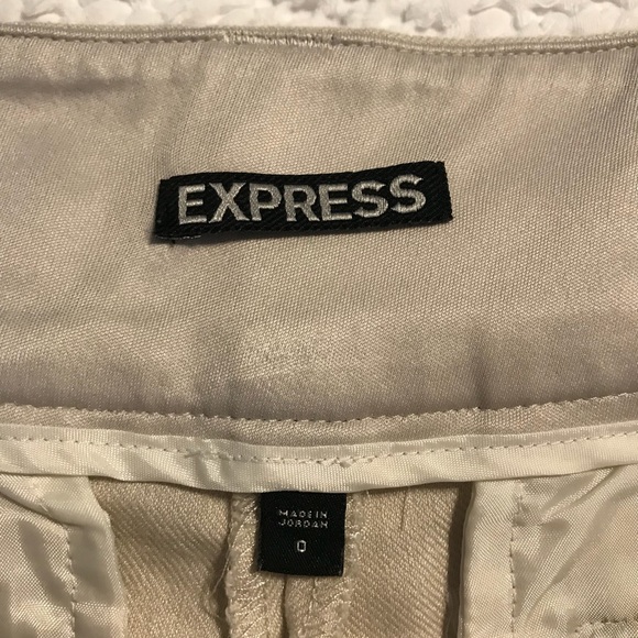 Express tan/ khaki color shorts - Picture 2 of 4